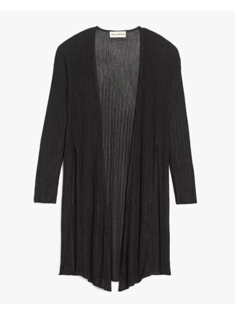 MM Lafleur Woolf Jardigan Knit Cardigan Open Long Sweater Womens Size XS